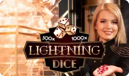Ardente Casino offre il gioco online Lightning Dice